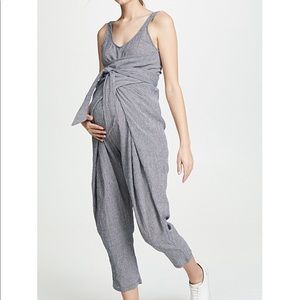 Maternity wrap around jumper